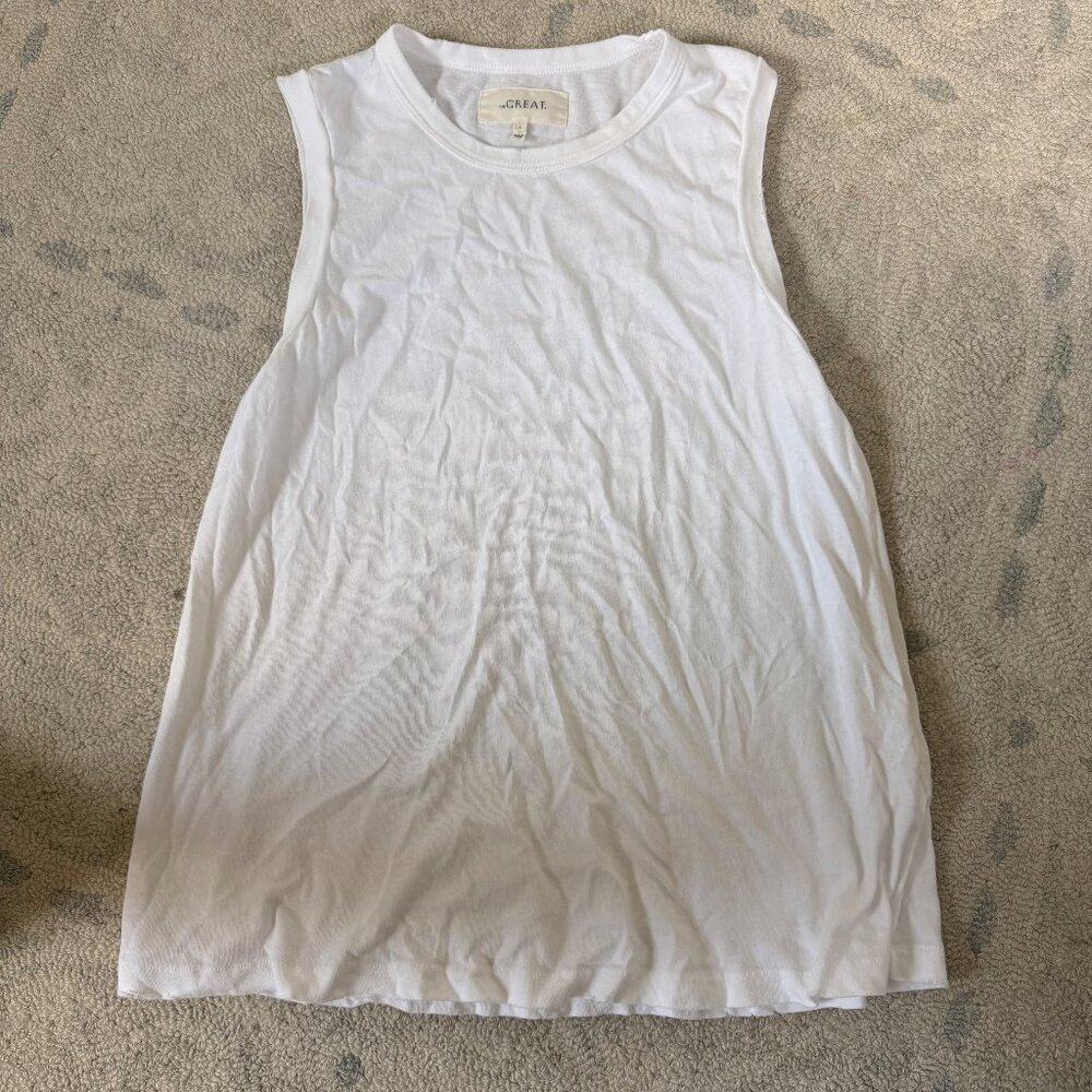 The Great Muscle Tee Size 1, White, Great Condition